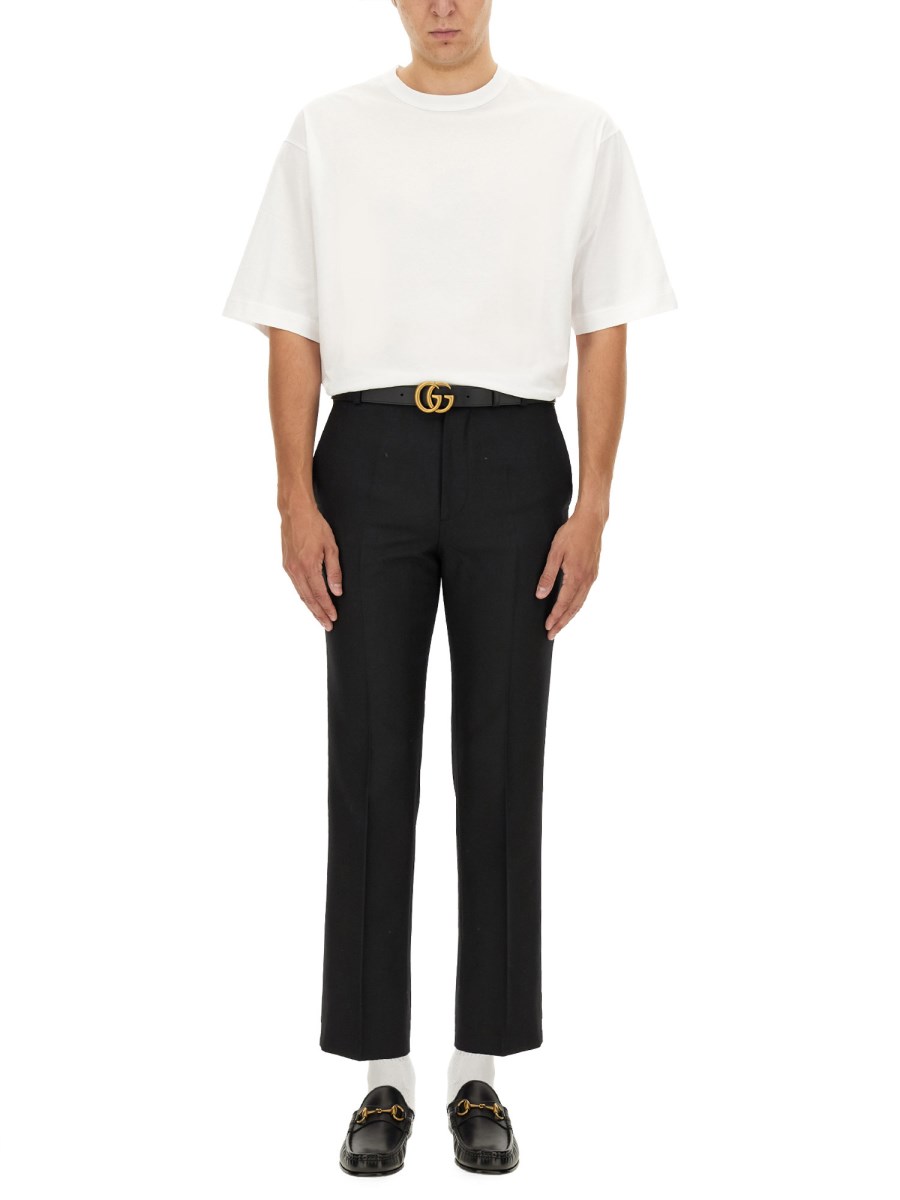 Gucci WOOL BLEND TWILL PANT x150