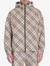 Burberry Check Twill Jacket x50 - Sand