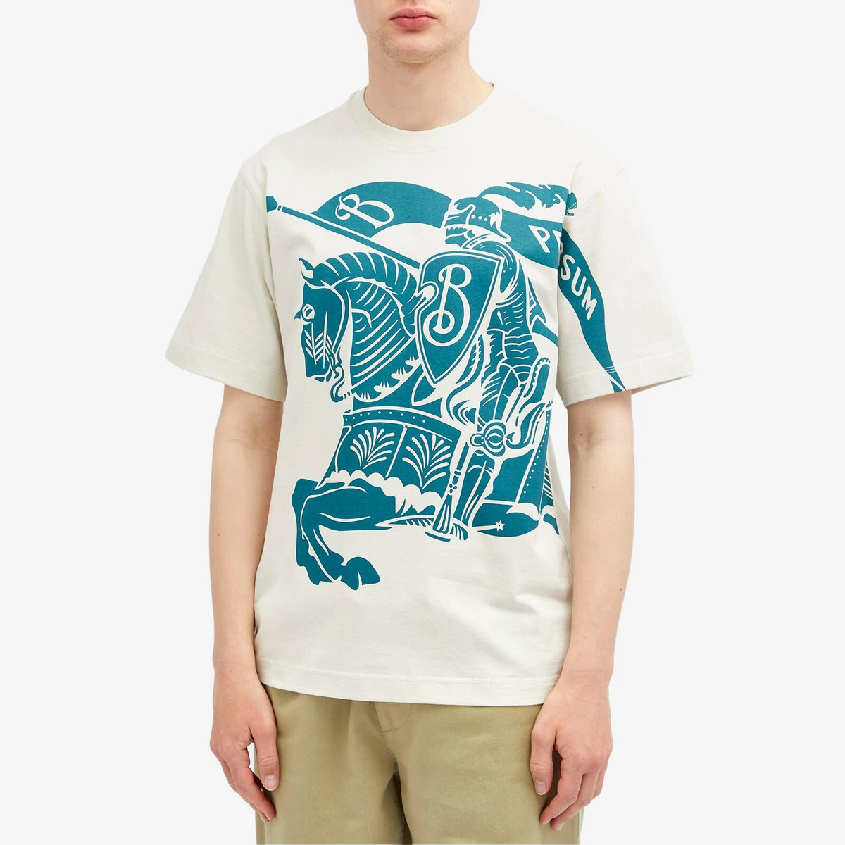 Burberry EKD Cotton T-shirt x50 - Plaster