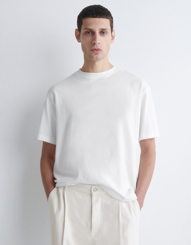 Relaxed Lightweight Cotton T-Shirt