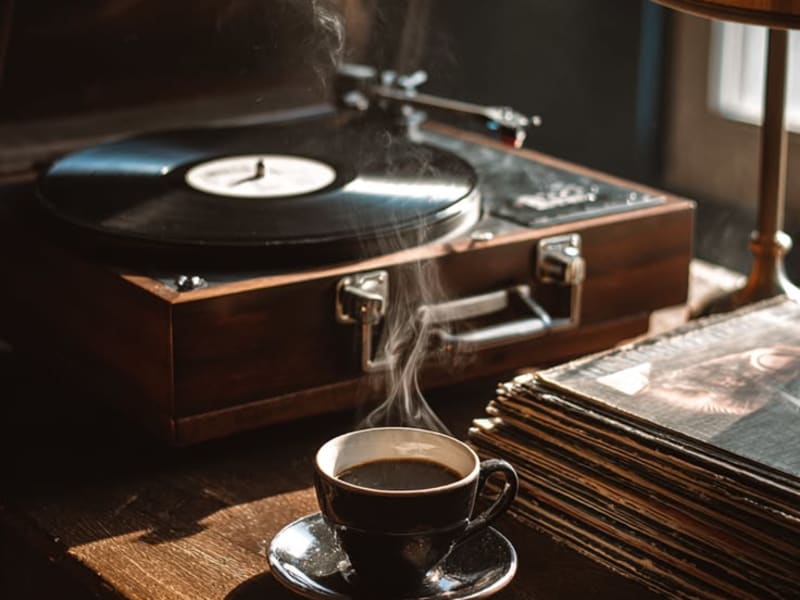 Your workspace should be a reflection of your… - [Giradischi Disco fonografico Dispositivo elettronico]