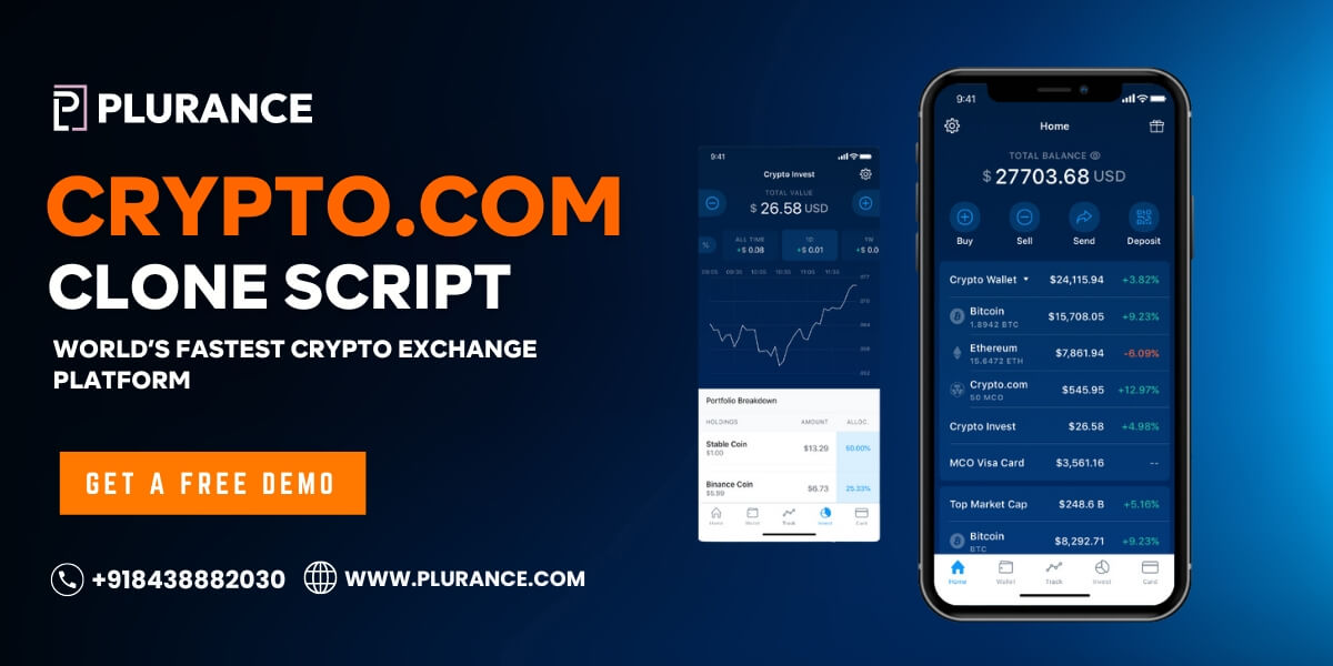 Crypto.com Clone Script: Launch Reliable & Scalable Crypto Exchange Platform