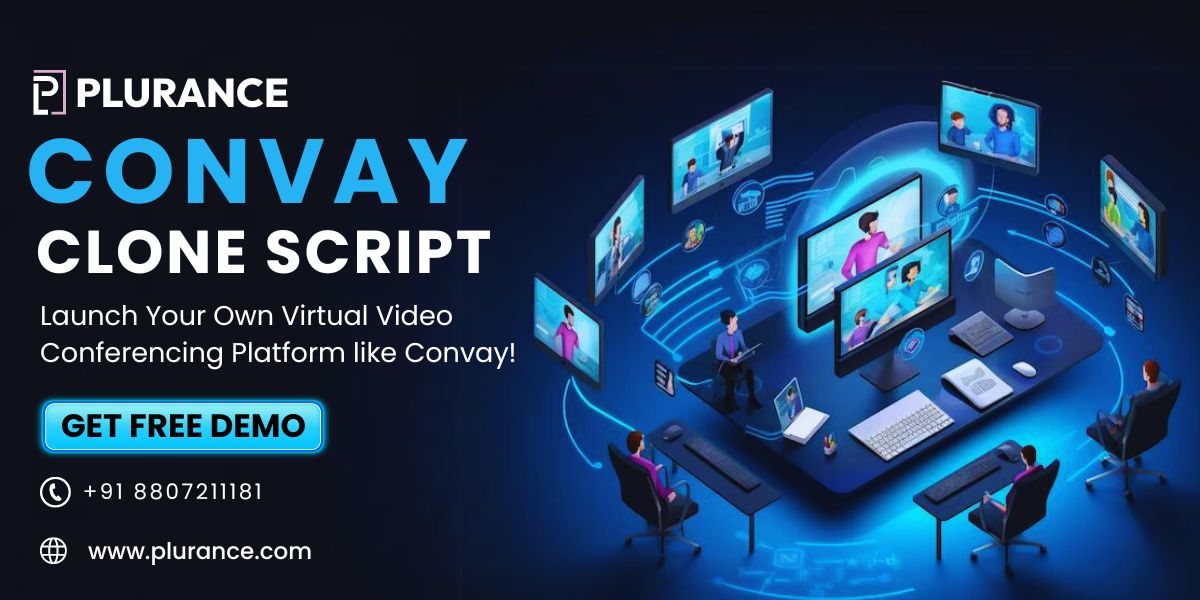 Create Your Virtual Video Conferencing Platform With Convay Clone Script
