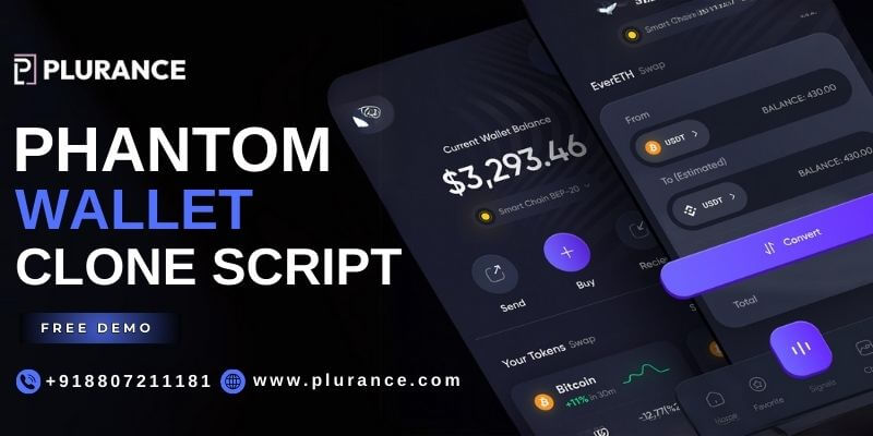 Phantom wallet clone script - Create your phantom like wallet in just 1 day