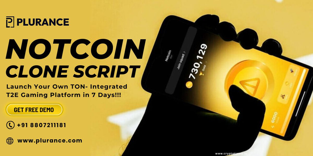 Leverage Notcoin Clone Script For Building Your Thriving Tap To Earn Gaming Platform