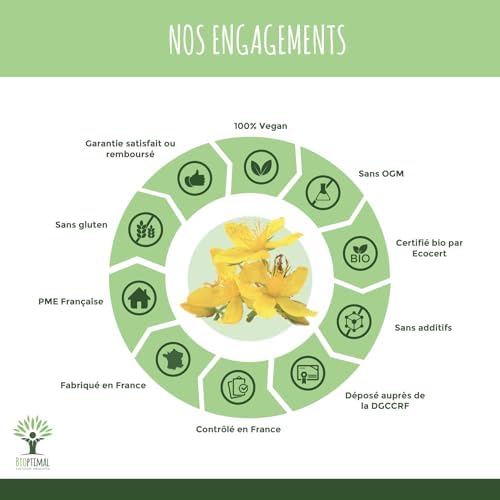 Vue 5 de Millepertuis Bio Bioptimal Complement
