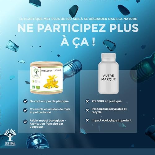 Vue 7 de Millepertuis Bio Bioptimal Complement