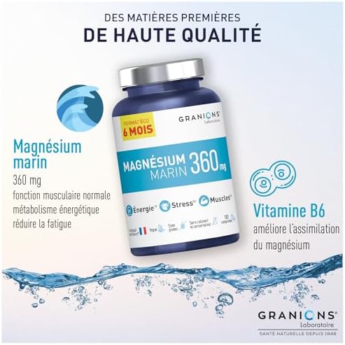 Vue 3 de Granions Magnesium Marin Mg