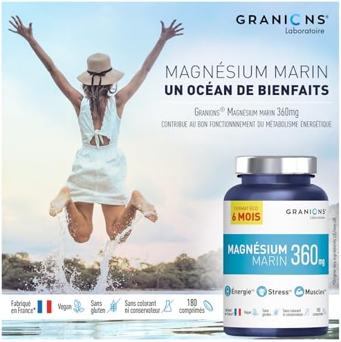 Vue 5 de Granions Magnesium Marin Mg