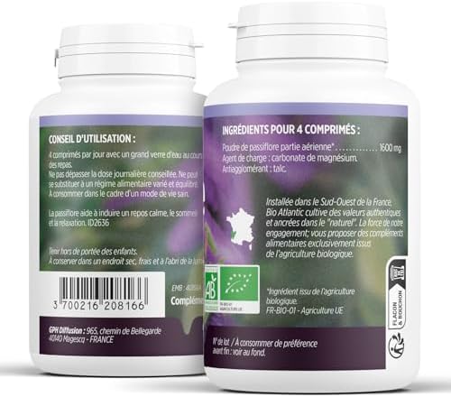 Vue 2 de Passiflore Bio Passiflora Incarnata