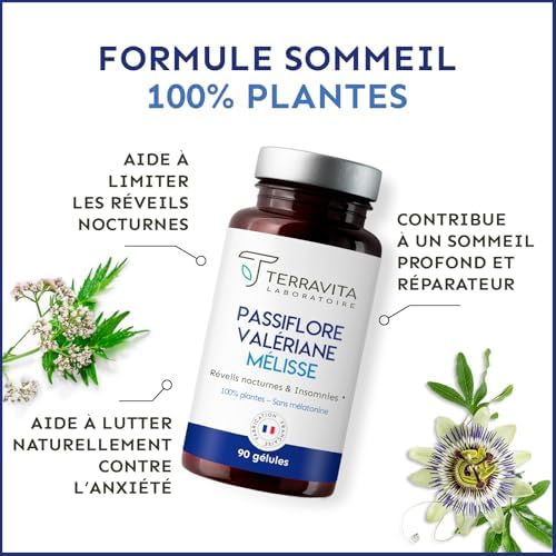 Vue 3 de Passiflore Valeriane Formule Sommeil