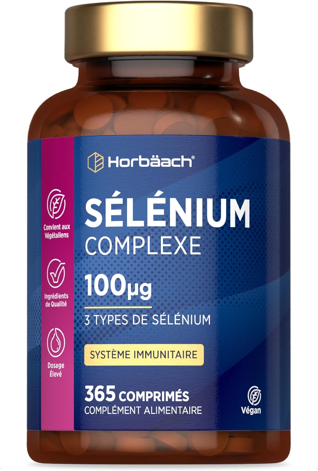 Selenium Mcg Comprimes Vegan