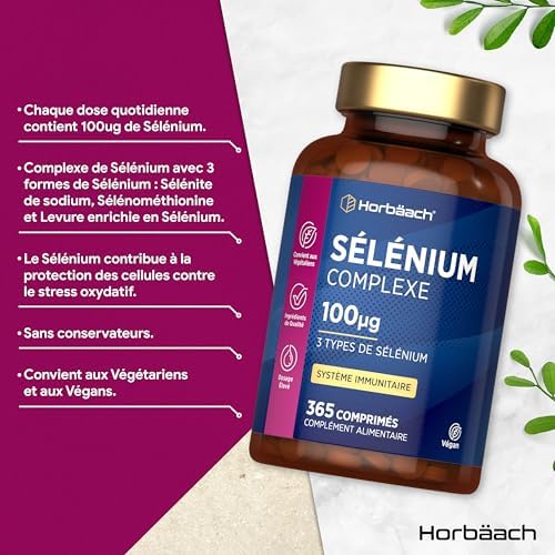 Vue 2 de Selenium Mcg Comprimes Vegan