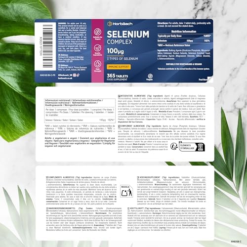 Vue 4 de Selenium Mcg Comprimes Vegan