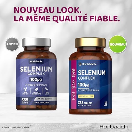 Vue 5 de Selenium Mcg Comprimes Vegan