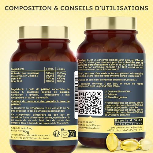 Vue 7 de Capsules Domega Mg Dhuile