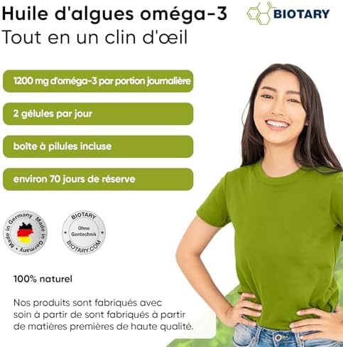 Vue 2 de Omega Vegan Dhuile Dalgue