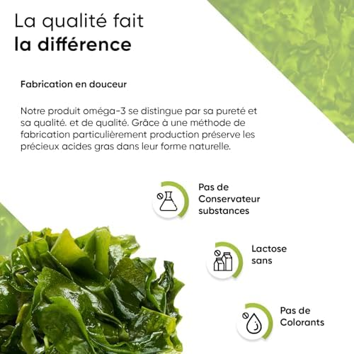 Vue 5 de Omega Vegan Dhuile Dalgue