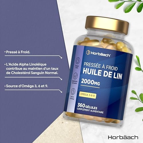 Vue 2 de Huile De Lin Mg