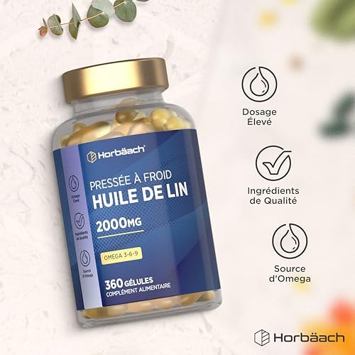 Vue 6 de Huile De Lin Mg