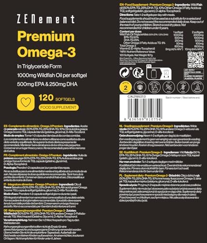 Vue 4 de Omega Premium Triglycerides Pour