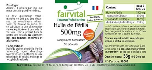 Vue 4 de Fairvital Huile Perilla Mg