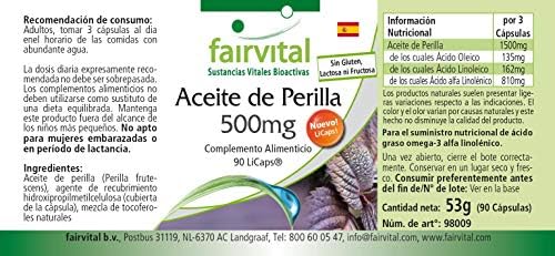 Vue 5 de Fairvital Huile Perilla Mg