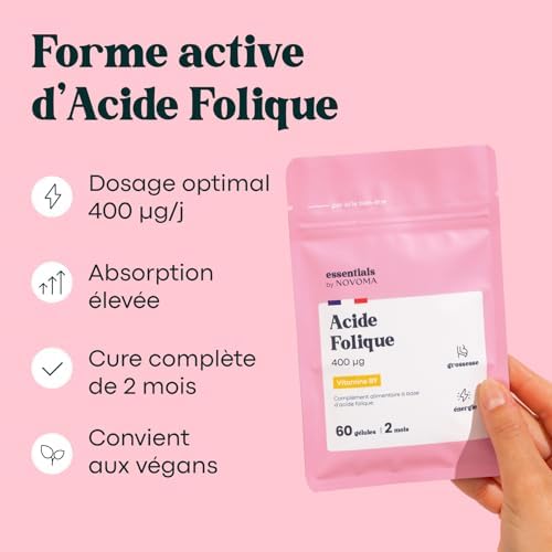 Vue 3 de Acide Folique Vitamine