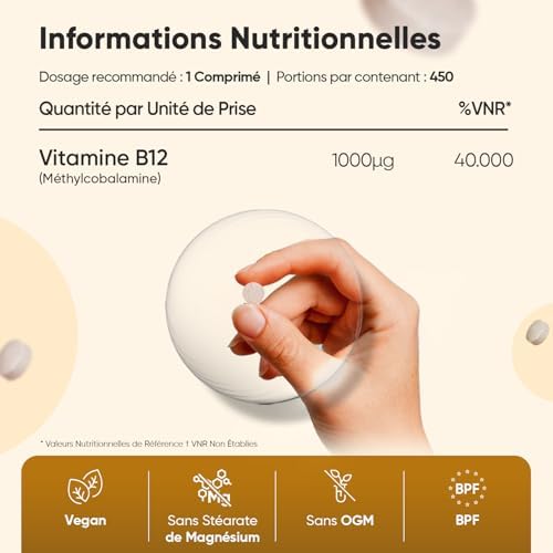Vue 4 de Vitamine Vegan Mcg