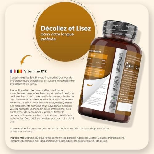 Vue 5 de Vitamine Vegan Mcg