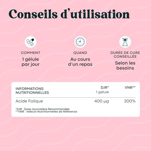 Vue 5 de Acide Folique Vitamine