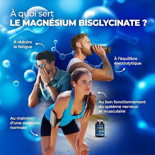 Vue 2 de Magnesium Bisglycinate Vitamine