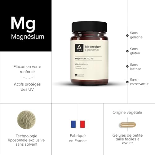 Vue 7 de Alab Magnesium Liposomal Mg