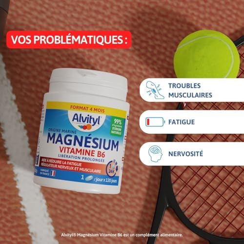 Vue 2 de Alvityl Magnesium Mg Origine
