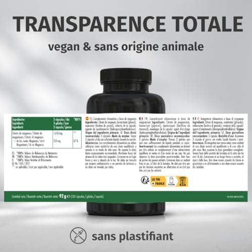 Vue 6 de Magnesium Liposomal Important Mg