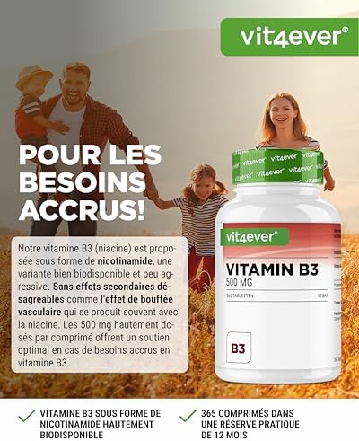 Vue 2 de Vitamine Niacine Mg