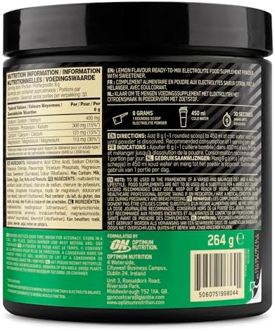 Vue 3 de Optimum Nutrition Poudre Electrolytes