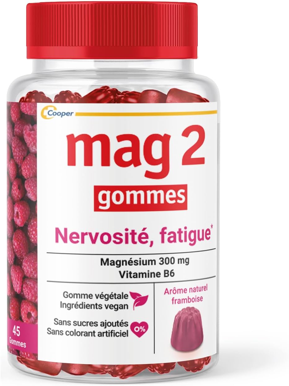 Mag Gommes Framboise Magnesium