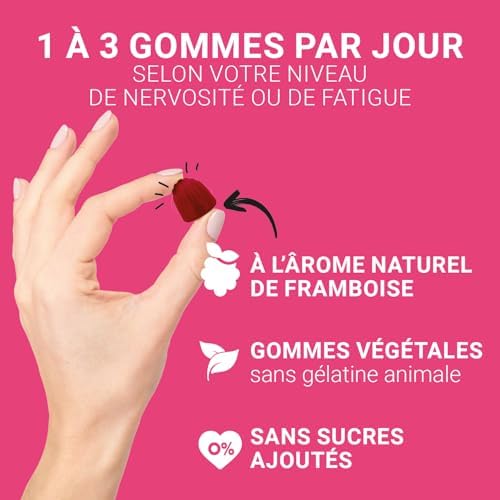 Vue 3 de Mag Gommes Framboise Magnesium