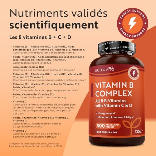 Vue 2 de Nutravita Vitamine Complex