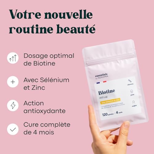 Vue 3 de Biotine Avec Selenium Et