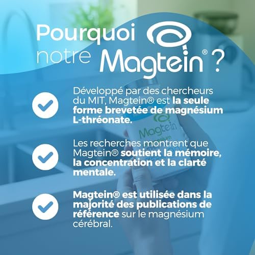 Vue 3 de Magnesium Lthreonate Magtein Mg