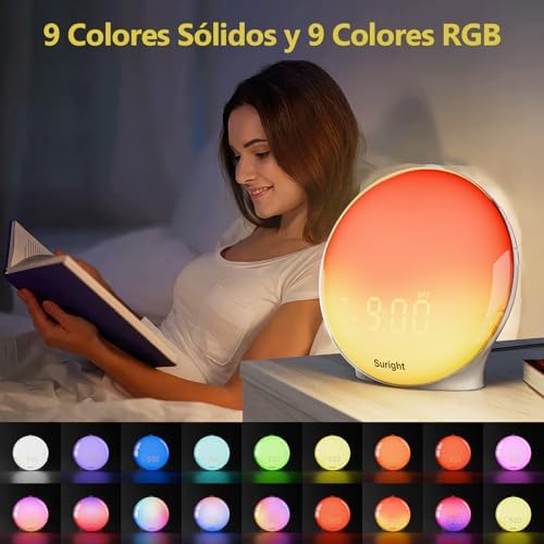 Vue 2 de Suright Reveil Lumiere Du