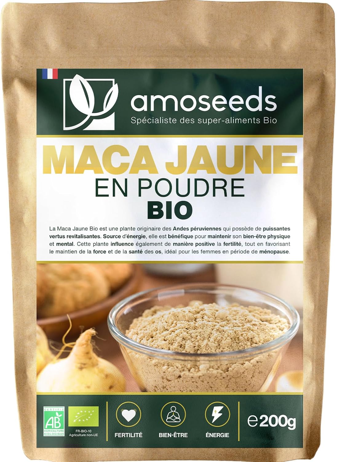 Maca Jaune En Poudre