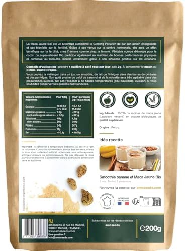 Vue 5 de Maca Jaune En Poudre