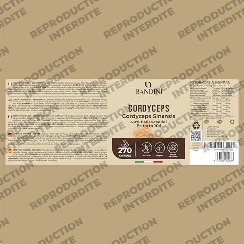 Vue 5 de Bandini Cordyceps Sinensis Mg