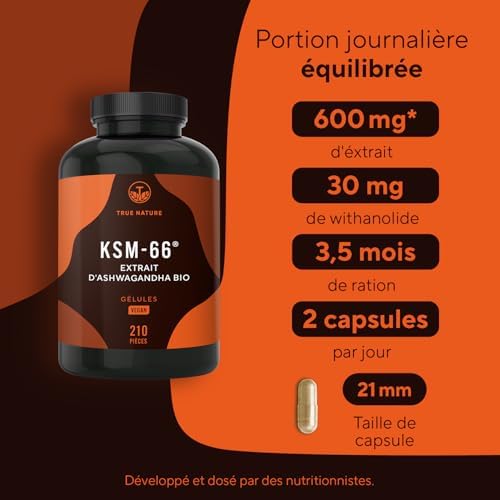 Vue 4 de Bio Ashwagandha Ksm Actif