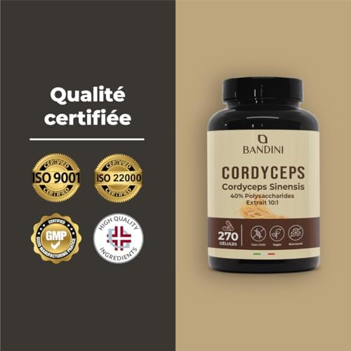 Vue 6 de Bandini Cordyceps Sinensis Mg