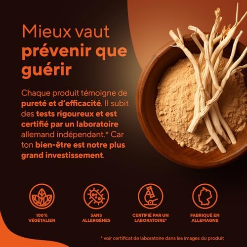 Vue 5 de Bio Ashwagandha Ksm Actif