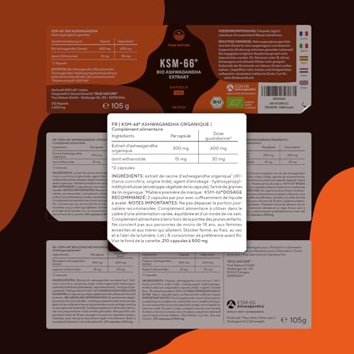 Vue 6 de Bio Ashwagandha Ksm Actif